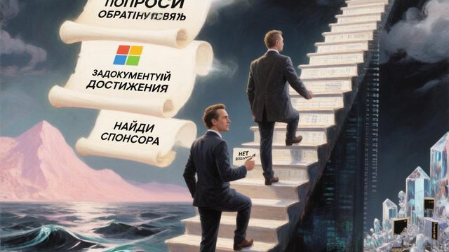 Обложка статьи: карьерный рост и продвижение в Amazon, Meta и Microsoft